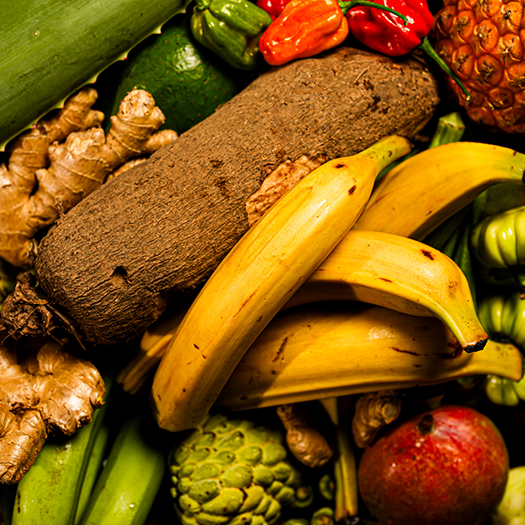 fruits et légumes exotiques africains